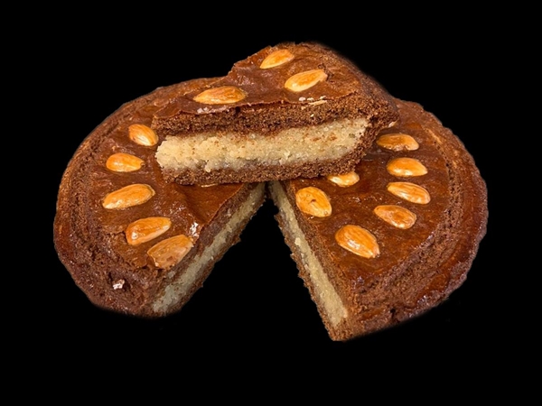 Gevuld speculaas taartje