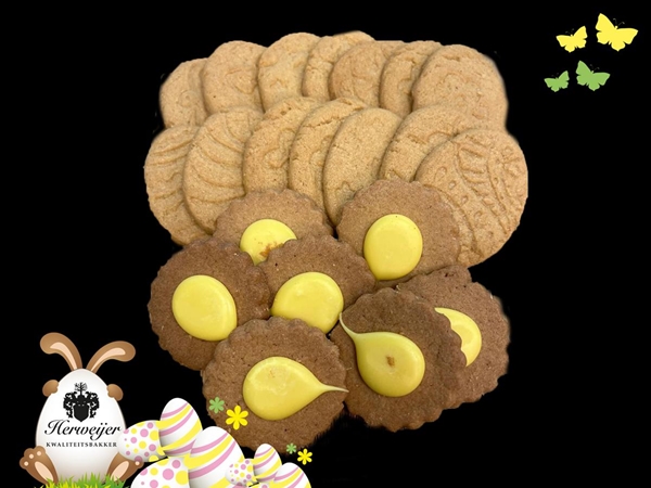 Paas roomboterkoek gesorteerd